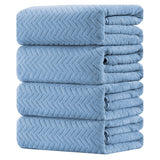 Beartech 4 Piece Microfiber Bath Towel Set