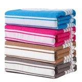 Anray Home 4 Pack Oversized Microfiber Beach Towel, 30x60 inches Super Absorbent Quick Dry Camping Travel Towels Lightweight Outdoor Large Swim Towel for Adults