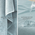 4 Piece Bath Towel Set Plush Bath Sheet 700 GSM Oversized Thick Bath Shower Towels 35x70-Extra Soft Cozy-Absorbent-Quick Dry-Multi-Purpose Hotel Luxury Large Microfiber Bathroom Towels