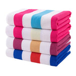 Anray Home 4 Pack Oversized Microfiber Beach Towel, 30x60 inches Super Absorbent Quick Dry Camping Travel Towels Lightweight Outdoor Large Swim Towel for Adults
