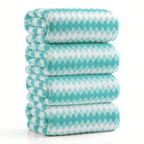 Smuge 4 Pack Bath Towels Extra Large 35"x 70"Highly Absorbent Quick Dry Bath Towels Oversized Microfiber Bath Sheets Soft Luxurious Towels for Bathroom Kitchen Spa Hotel Gym