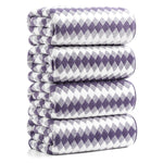 Smuge 4 Pack Bath Towels Extra Large 35"x 70"Highly Absorbent Quick Dry Bath Towels Oversized Microfiber Bath Sheets Soft Luxurious Towels for Bathroom Kitchen Spa Hotel Gym