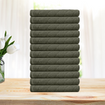 12-Pack  Washcloths Soft Towel Set OH Microfiber