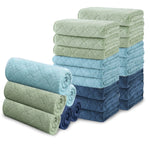 Beartech Bath Towel Set 24 Pack Washcloths