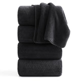 Beartech 4 Pack Microfiber Bath Towels Set