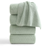 Beartech 4 Pack Microfiber Bath Towels Set