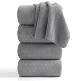 Beartech 4 Pack Microfiber Bath Towels Set