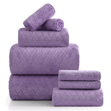 Beartech 8 Piece Microfiber Bath Towels Set