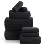 Beartech 8 Piece Microfiber Bath Towels Set