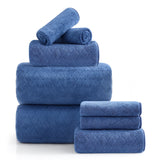 Beartech 8 Piece Microfiber Bath Towels Set