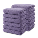 Beartech Bath Towel Set 12 Pack Washcloths