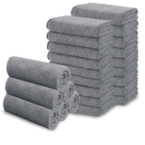 Beartech Bath Towel Set 24 Pack Washcloths