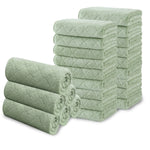 Beartech Bath Towel Set 24 Pack Washcloths