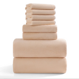 4/8 Pieces Oversized Bath Towels Set 700 GSM Ultra Soft
