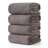 4/8 Pieces Oversized Bath Sheet Towels 600 GSM Ultra Soft Bath Towels Set