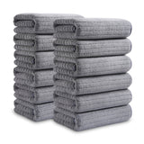 Bath Towel Set 12 Pack Hand Towel