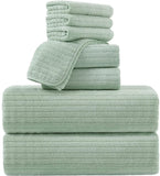Bath Towel Set 8 Pack
