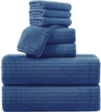 Bath Towel Set 8 Pack