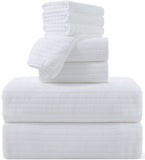 Bath Towel Set 8 Pack
