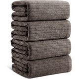 4/8 Piece Bath Towel Set Soft and Plush Highly Absorbent Towel