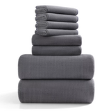 4/8 Pieces Oversized Bath Towels Set 700 GSM Ultra Soft