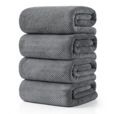 4/8 Pieces Oversized Bath Sheet Towels 600 GSM Ultra Soft Bath Towels Set