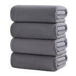 4/8 Pieces Oversized Bath Towels Set 700 GSM Ultra Soft