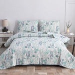Ocean Quilts Set Twin/Queen/King Size Bedspread Soft Microfiber Coverlet