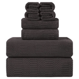 4/8 Pieces Bath Towels Set 600 GSM Ultra Soft Large 35"x70" Oversize