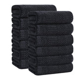 Jessy Home Bath Towel Set 12 Pack Hand Towel