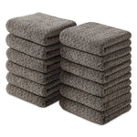 12 Pack Washcloths Towel Set
