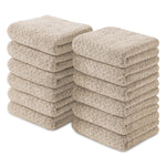 12 Pack Washcloths Towel Set