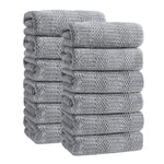 Jessy Home Bath Towel Set 12 Pack Hand Towel