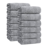 Jessy Home Bath Towel Set 12 Pack Hand Towel