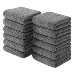 12 Pack Washcloths Towel Set