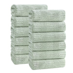 Jessy Home Bath Towel Set 12 Pack Hand Towel