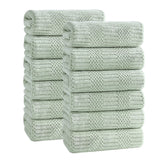 Jessy Home Bath Towel Set 12 Pack Hand Towel