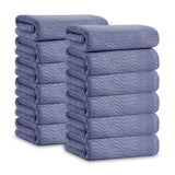 Jessy Home 12 Pack Hand Towel Set 16"x31" Soft Highly Absorbent Quick Dry Bathroom Towels 600 GSM Microfiber Plush Towels