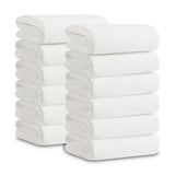 Jessy Home 12 Pack Hand Towel Set 16"x31" Soft Highly Absorbent Quick Dry Bathroom Towels 600 GSM Microfiber Plush Towels