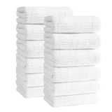 Jessy Home Bath Towel Set 12 Pack Hand Towel