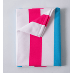 Beach Towel-Pink Blue