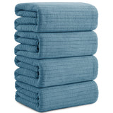 4/8 Piece Bath Towel Set Soft and Plush Highly Absorbent Towel