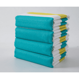 Beach Towel-Green Yellow