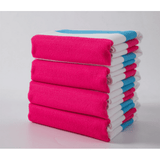 Beach Towel-Pink Blue