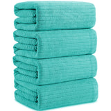 4/8 Piece Bath Towel Set Soft and Plush Highly Absorbent Towel