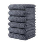 6 Pack Washcloths Towel Set