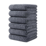 6 Pack Washcloths Towel Set