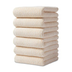 6 Pack Washcloths Towel Set