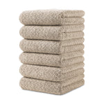 6 Pack Washcloths Towel Set