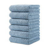 6 Pack Washcloths Towel Set
